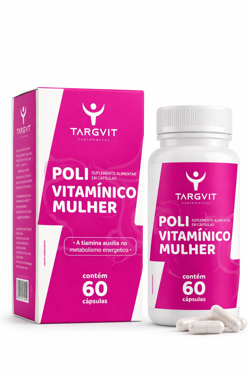 POLI VITAMINICO MULHER –  TARGVIT SUPLEMENTOS