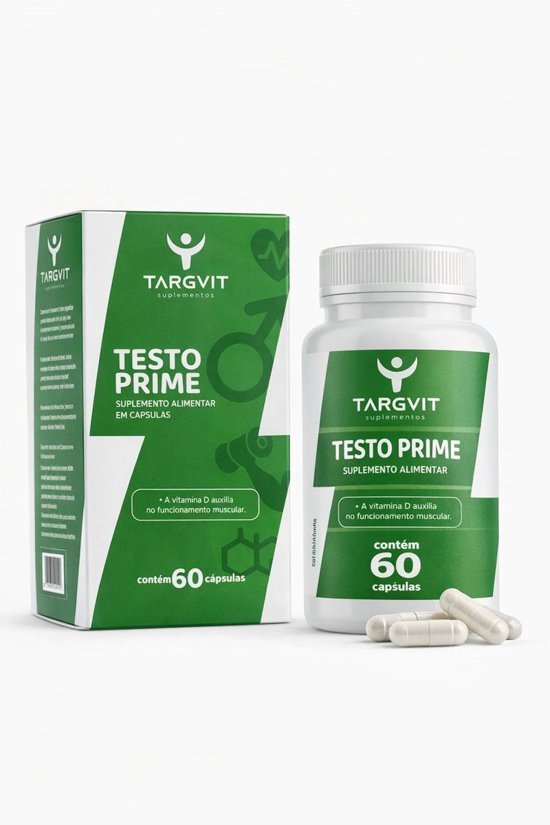 TESTO PRIME 60 CAPSULAS - TARGVIT SUPLEMENTOS