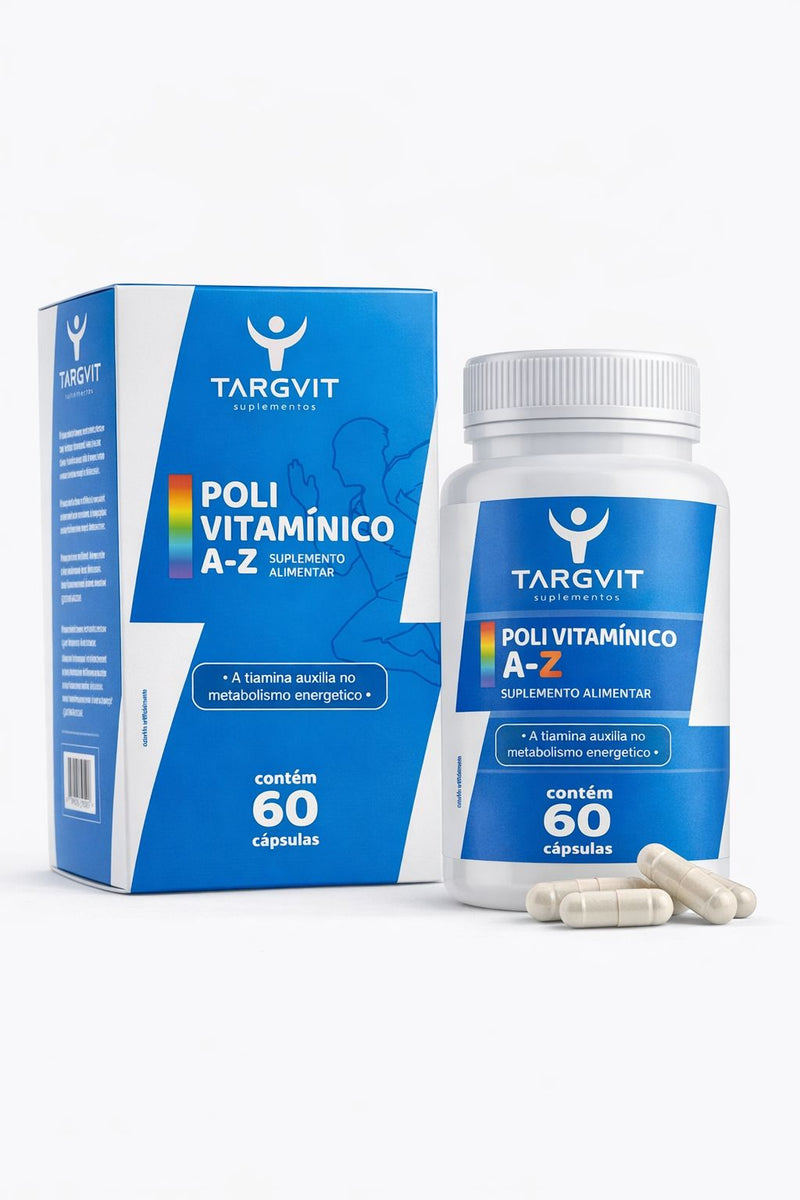 POLI VITAMINÍCA A-Z 60 CAPSULAS - TARGVIT SUPLEMENTOS